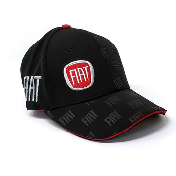 FIAT CAP NERO VISIERA CURVA